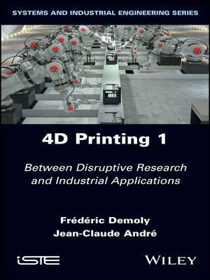 cover image of 4D Printing, Volume 1